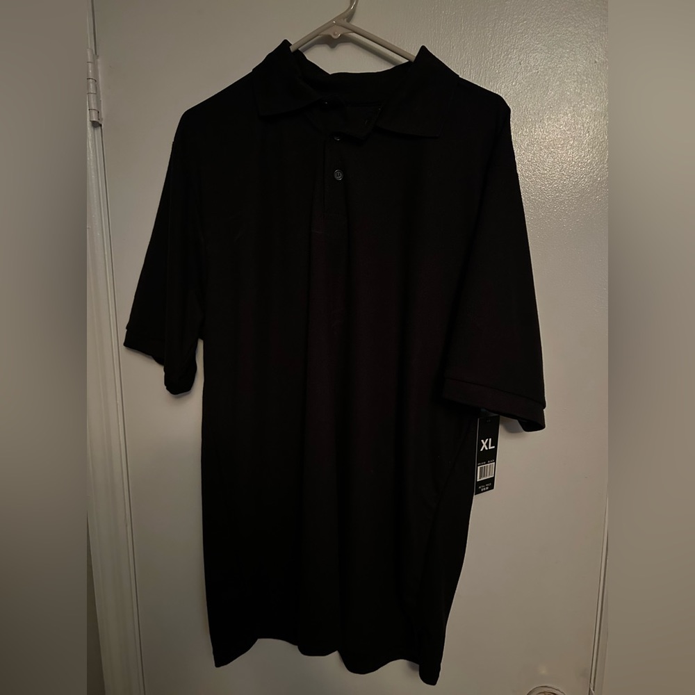 New with tags Black Polo size Xl